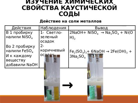 Методы защиты металлов от каустической соды