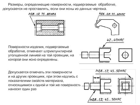 Правила обозначения швеллера на чертеже