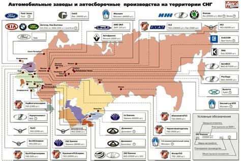 Распавшиеся производства и заводы