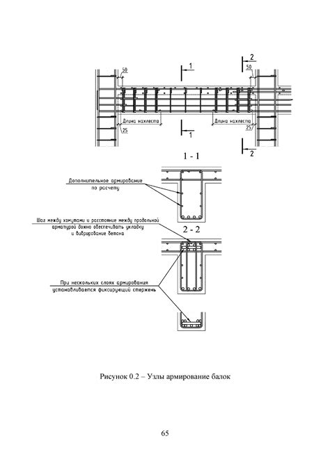 Рекомендации по армированию с нахлестом