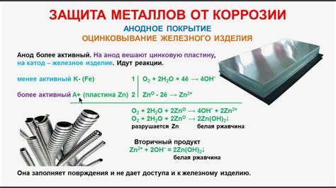 Роль концепции в методах испытания коррозии металла