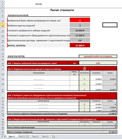  Расчет стоимости материалов и оборудования 