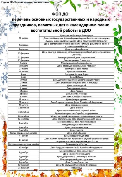 Автоматическое определение графика работы и дат праздников
