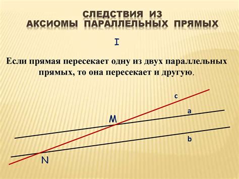 Аксиома о параллельных