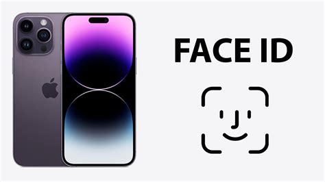 Активация Face ID на iPhone 14 Pro