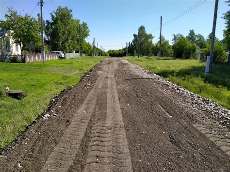 Аренда дороги в деревне