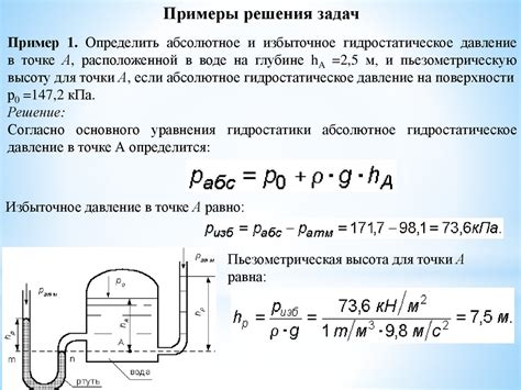 Атмосферное давление: основные понятия