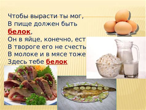 Белки в молоке и твороге