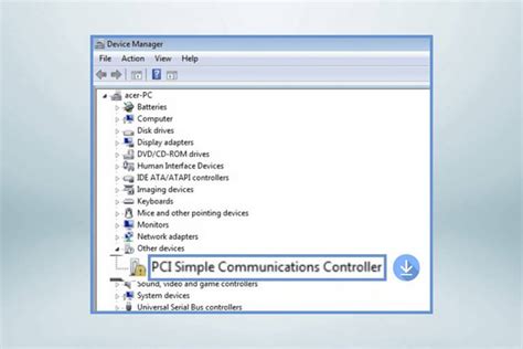 Важность обновления драйвера для PCI контроллера Simple Communications