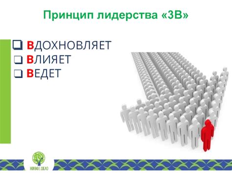 Вдохновляющее лидерство и образец для молодежи