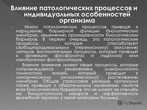 Влияние индивидуальных особенностей на результат прививки