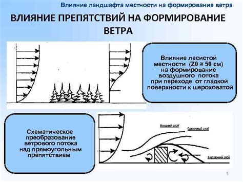 Влияние местности на направление ветра: основные признаки