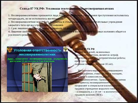 Влияние статьи 226 УК РФ на нарушителя: уголовная ответственность и наказание