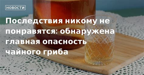 Возможные нежелательные последствия от употребления чайного гриба после молочных продуктов