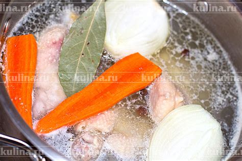 Выбор бульона в зависимости от приготовления супа
