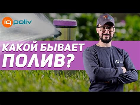 Выбор метода полива