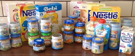 Выбор продуктов для кормления малыша: важные аспекты