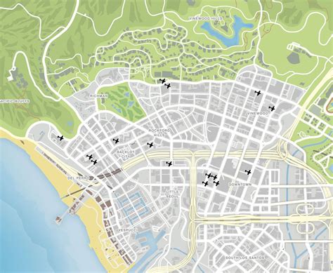 Выбор судна в игре Grand Theft Auto V