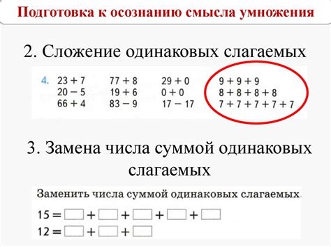 Вычисление арифметических операций и формирование таблиц умножения