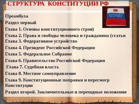 Глава 6: Правительство Российской Федерации