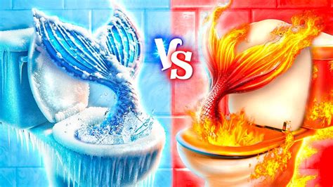 Горячая вода vs холодная вода
