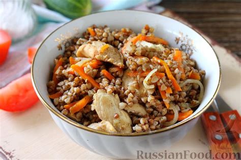 Гречка с овощами и курицей: блюдо, способствующее здоровому образу жизни