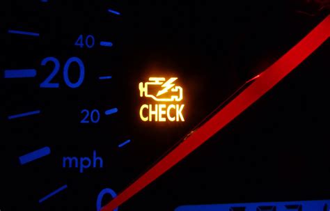 Действия при выключенной лампе Check Engine
