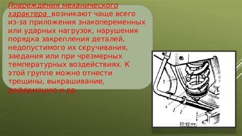 Деформация деталей из-за температурных изменений