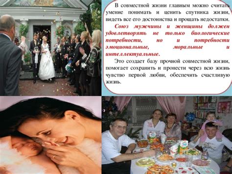 Достоинства и трудности совместной жизни