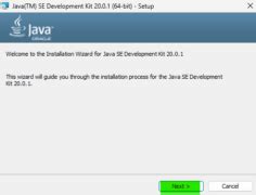 Загрузка JDK с официального сайта Oracle