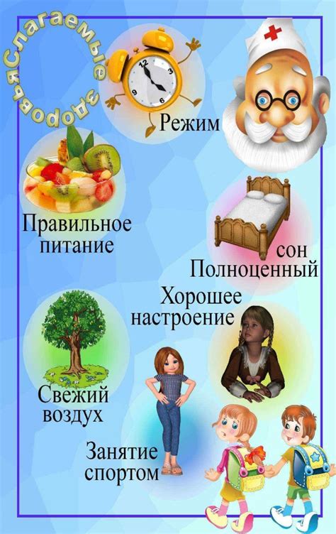 Здоровый образ жизни детей