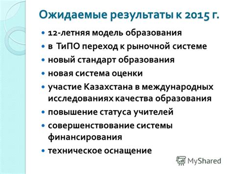 Значение образования в Республике Казахстан для профессионального роста