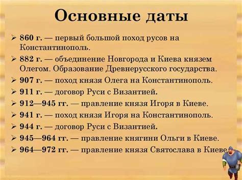 Значимые факты и особенности 962 года