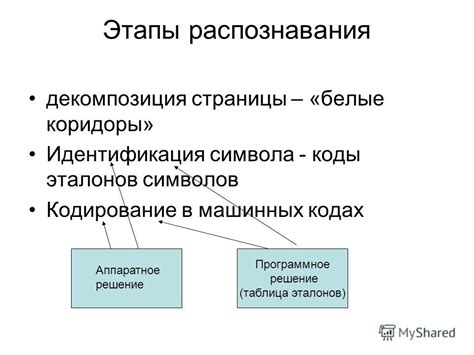 Идентификация дифференцирующего нежесткого символа