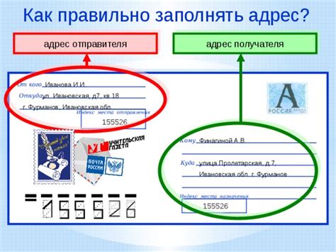 Идентификация получателя отправления