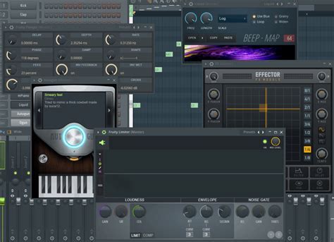 Изменение оттенка звучания в программе FL Studio