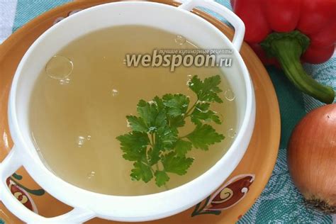 Ингредиенты для приготовления вкусного бульона