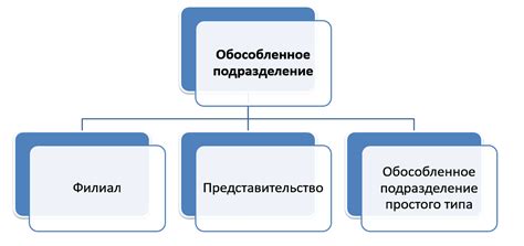 Индивидуальный предприниматель и обособленное подразделение