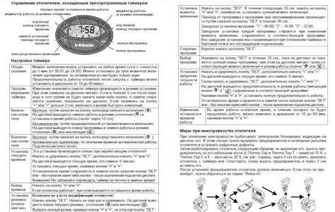 Инструкция по установке времени