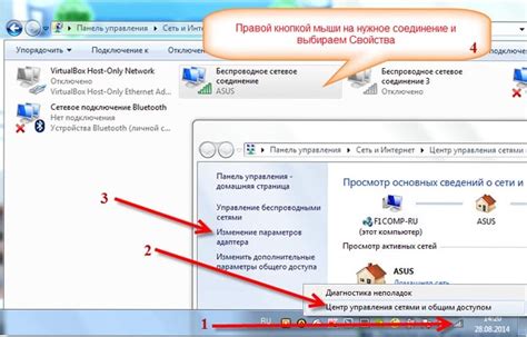 Использование автоматического получения DNS