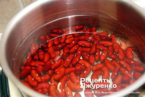 Использование замоченной фасоли