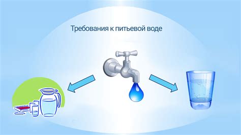 Использование свежей питьевой воды