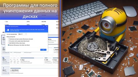 Использование специальных программ для безопасного уничтожения данных