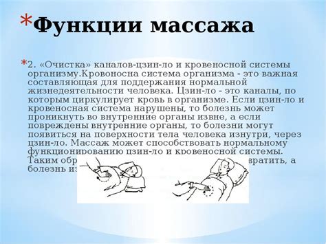 Использование функции массажа сидений