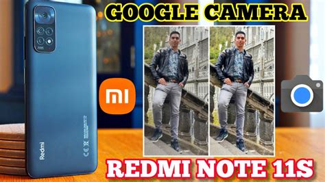 Использование функций камеры Google на смартфоне Redmi Note 11s