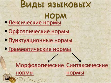 Исторические этапы формирования языковых норм в русской литературе