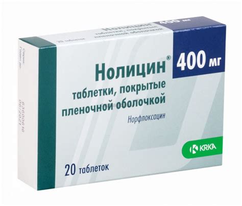 Как действует Нолицин 400 в организме