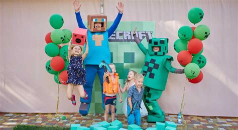 Как организовать вечер в игре Minecraft