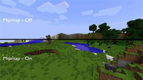 Как отключить mip-mapping в Minecraft