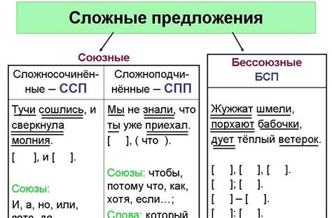 Как различить предложения, имеющие два сказуемых, от других типов предложений